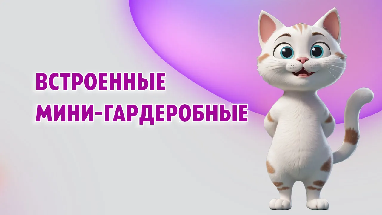 Встроенные мини-гардеробные в Калининграде