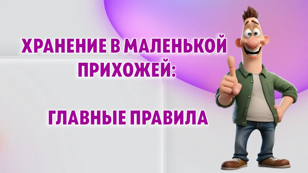 Хранение в маленькой прихожей, главные правила в Калининграде