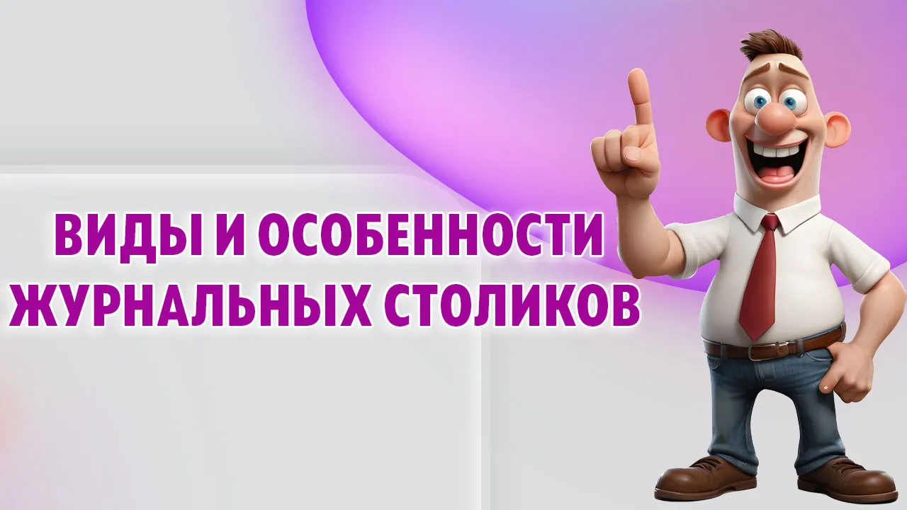 Виды и особенности журнальных столиков (1) Виды и особенности журнальных столиков в Калининграде